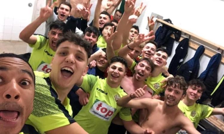 L&amp;apos;Atletico Lariano esulta