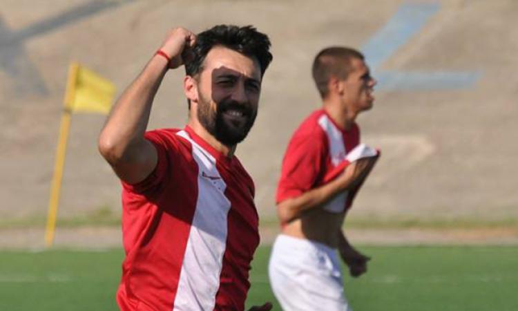 Esulta Moretti (Ronciglione United) ©DeLuca