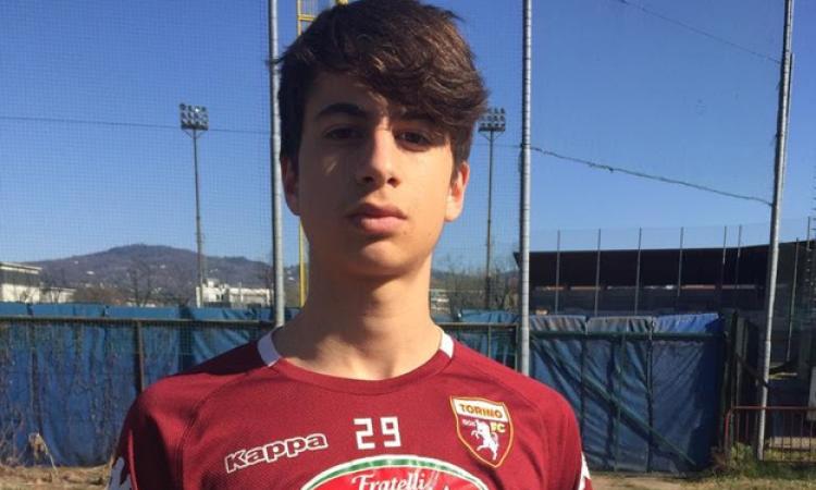 Alessandro Costa in prova al Torino
