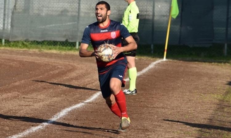 Dell&amp;apos;Aguzzo, match winner (foto Menichini)