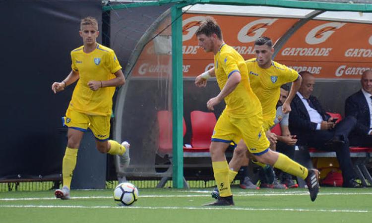 Frosinone in azione (FOTO Torrisi)