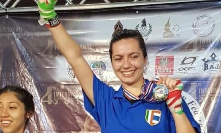 Alessia Ramieri, campionessa mondiale Muay Thai