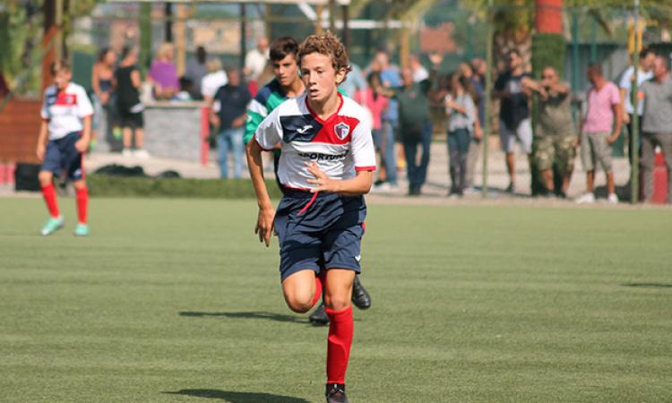 Igor Amerighi, autore di una tripletta (foto De Cesaris)