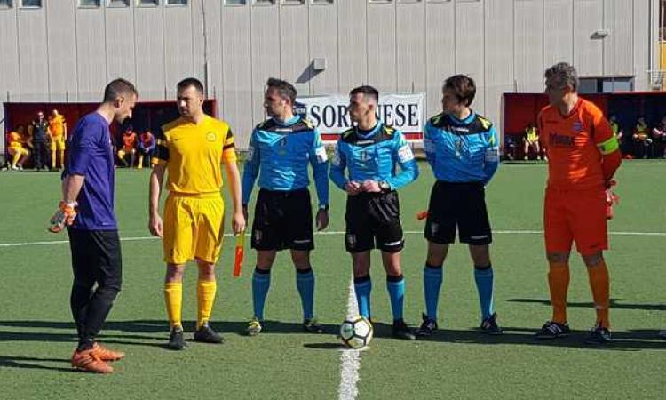 Uno scatto del match d&amp;apos;andata