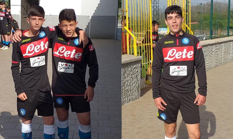 I tre giovani in prova