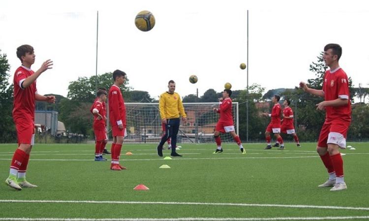 Mister Vasselli in allenamento
