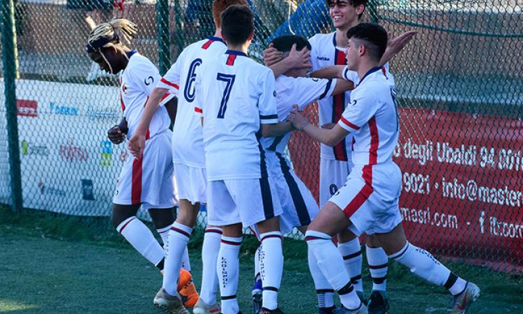 Esulta il Ladispoli. I rossoblù sono ai quarti di finale ©Cippitelli