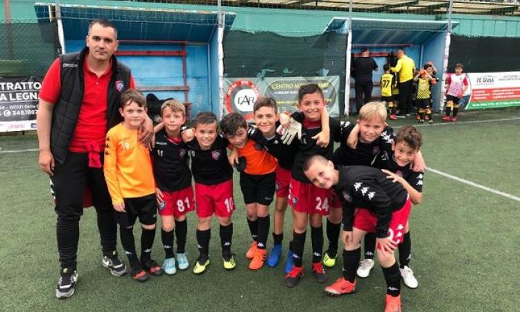 I &amp;quot;Primi Calci&amp;quot; del CHC a fine partita dopo la vittoria