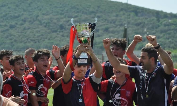 I festeggiamenti finali del Fondi