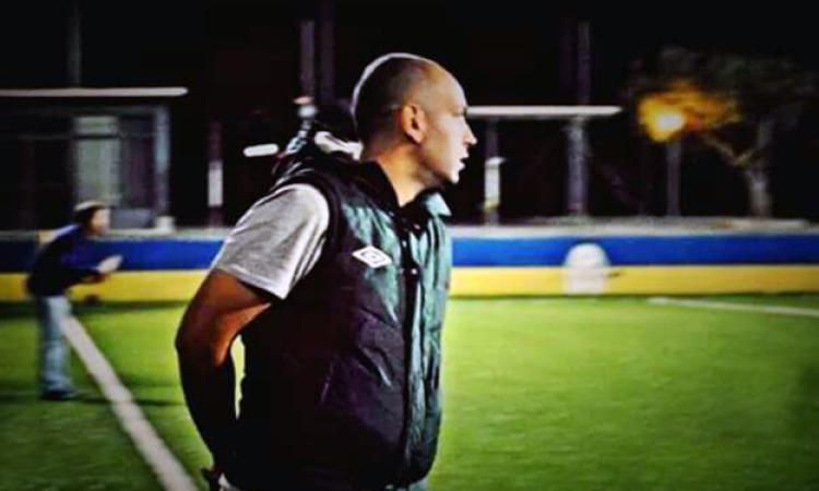 Claudio Fabrizi in campo