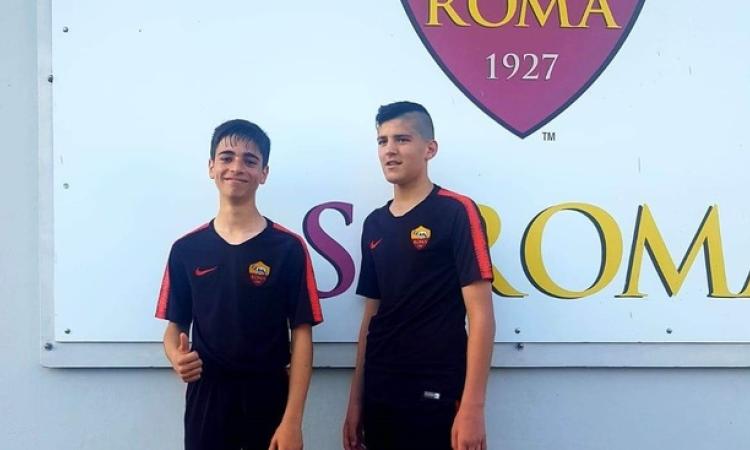 Granata e Fravola a Trigoria
