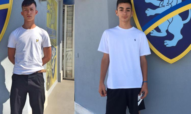 I due calciatori in sede gialloblu