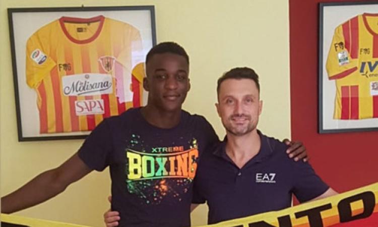 Thiam nella sede del Benevento