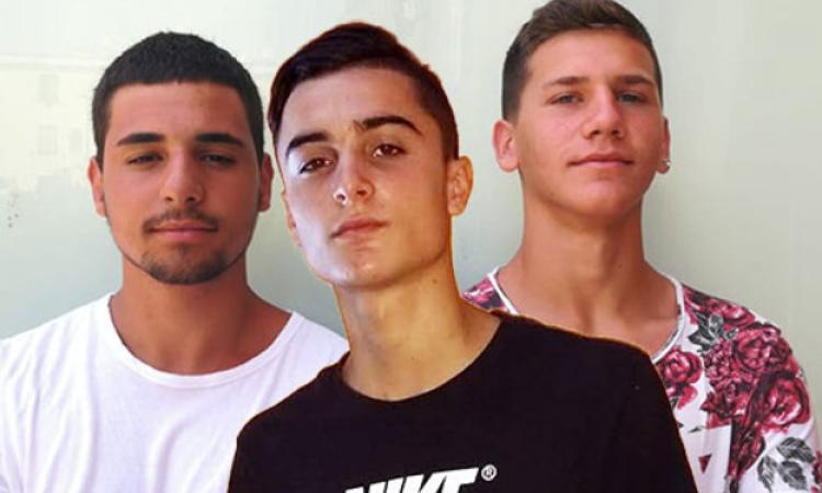 Da sinistra: Soletta, Cirulli e Desideri