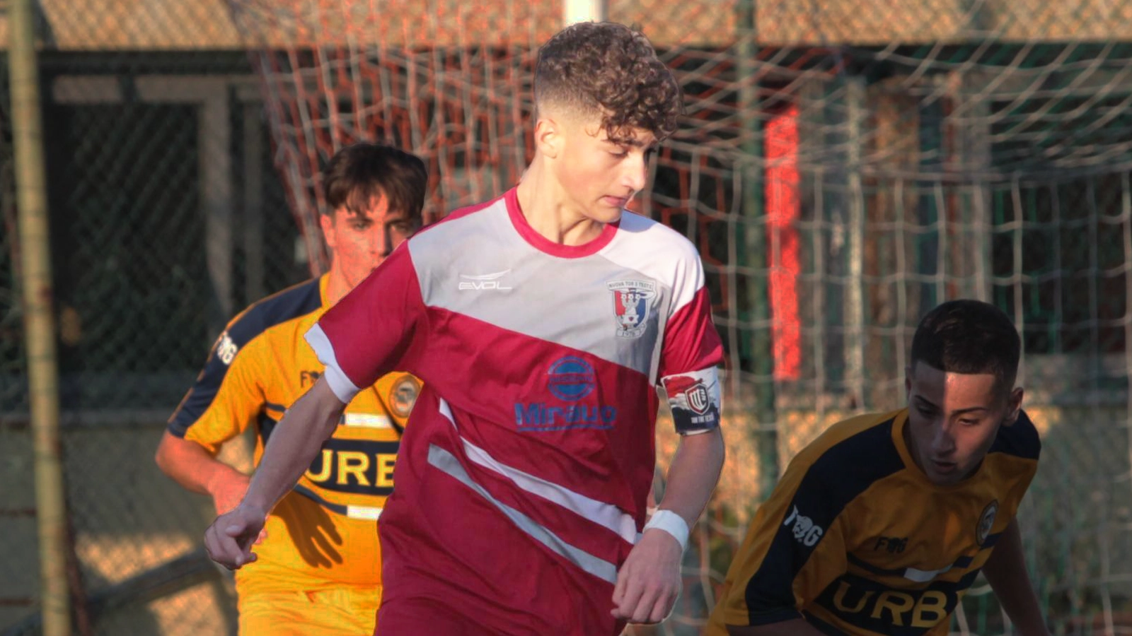 Christian Frangella in maglia Tor Tre Teste