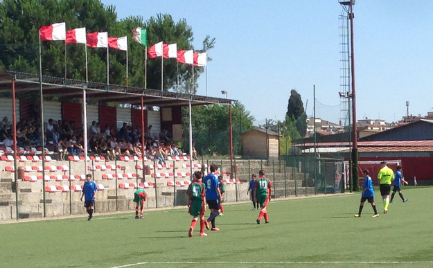 Un momento della sfida tra Roma VIII e Villanova