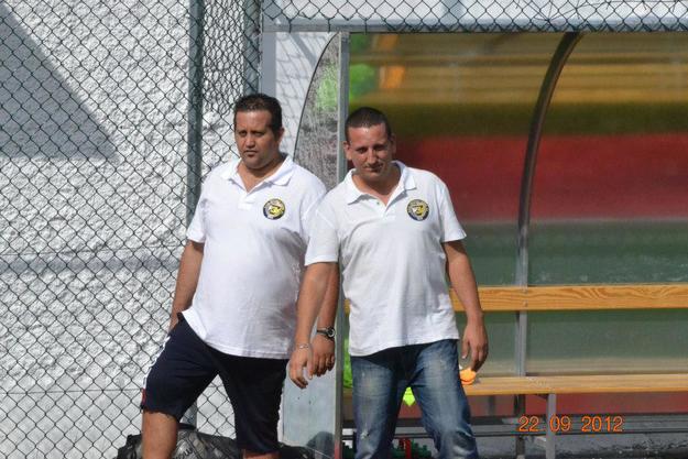 Il dg e il tecnico della prima squadra Marco Bonanni