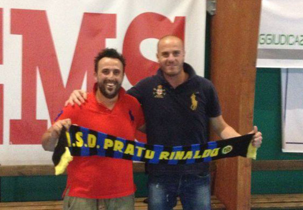 Andrea De Filippis e il ds Di Stefano
