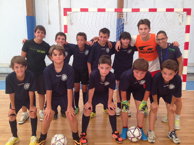 L'Under 12 guidata da Giulia Lisi e Giorgia Garzia