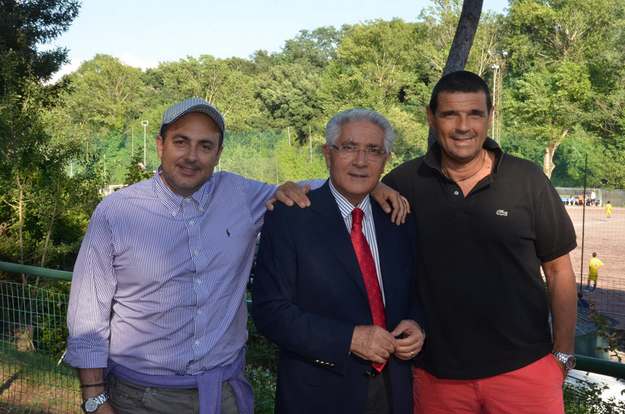 Da sinistra Celestino Migliaccio, Mario Fiorentino e Antonio Politi ©photosportroma.it