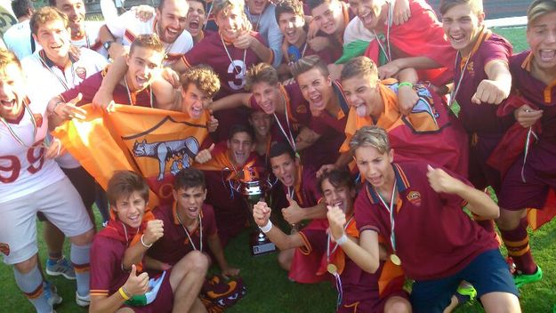 La Roma Giovanissimi è campione d'Italia ©Gazzetta Regionale