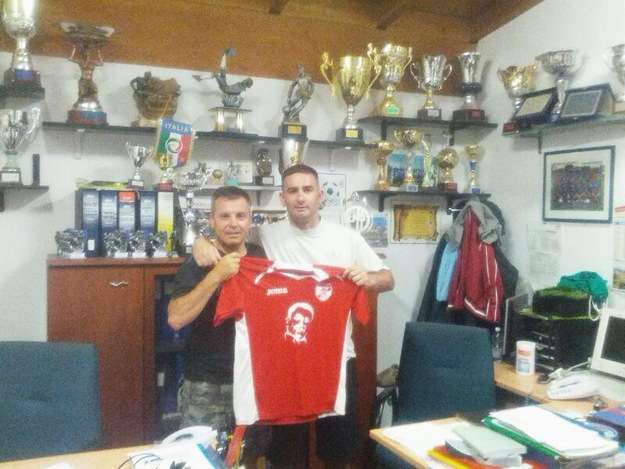 Il ds Gianni Beccafico con Marco Filonardi