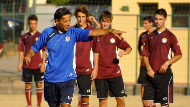 Fabio Tocci ai tempi dell'Arezzo © Cirenei