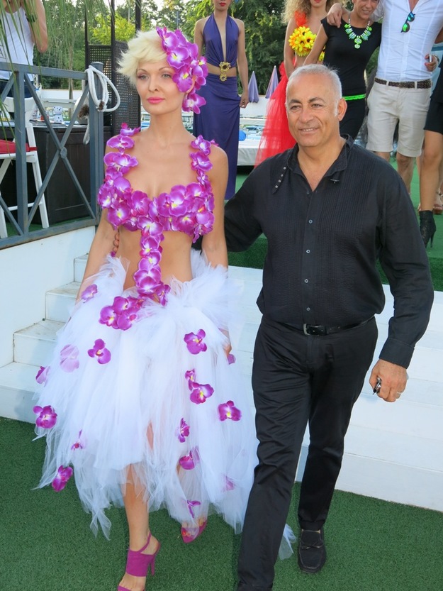 A destra l'hair styling Michele Spanò
