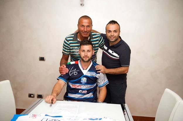 Alessio Galafate con Antonio Buratti e Cristian Trobiani