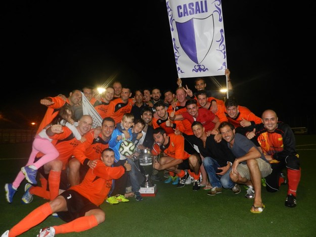 L'esultanza del rione Casali