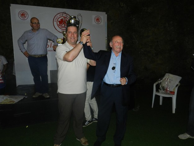 Il Sindaco Fontana durante il "Torneo dei RIoni"
