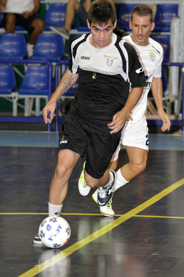 Il "Cholito" Salas (Foto © Cantarelli/S.S. Lazio Calcio a 5)