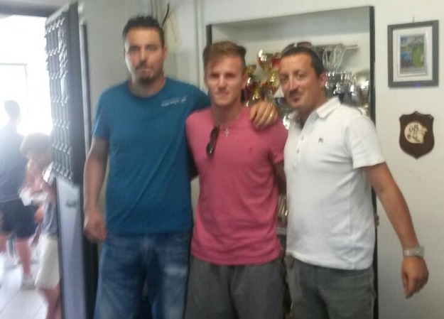 Da sinistra: Francesco Russo, Andrea Covetti e Lorenzo Lauri