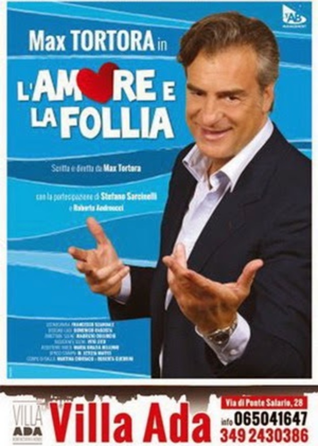 Max Tortora sul palco a Villa Ada