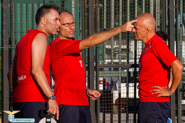 Lo staff tecnico (Foto © Cantarelli)