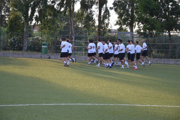 La Giov. Hel. Roma in allenamento