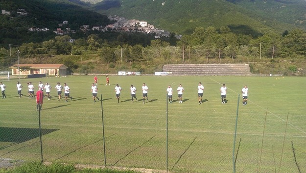 Il Sora in allenamento a San Donato