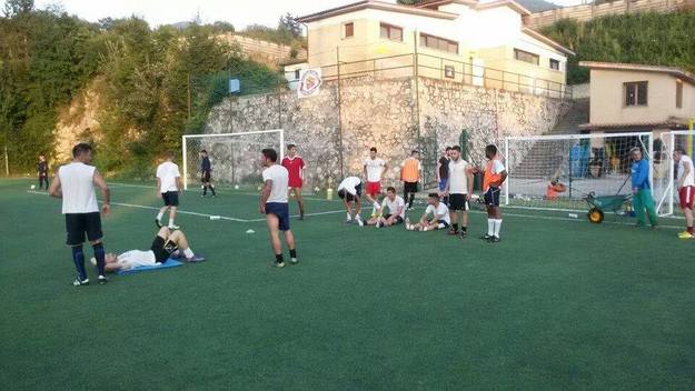 La Vis Subiaco in allenamento
