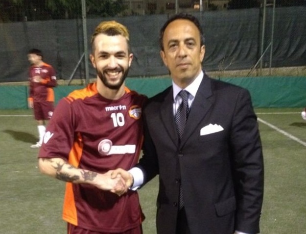 Alessio Bocci con il ds Chialastri