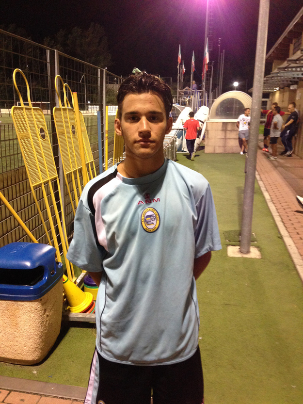Antonio Tammaro, autore del primo gol foto©GazzettaRegionale