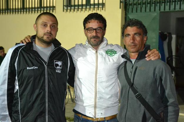 Da sinistra Diana, Paladini e Mazzi