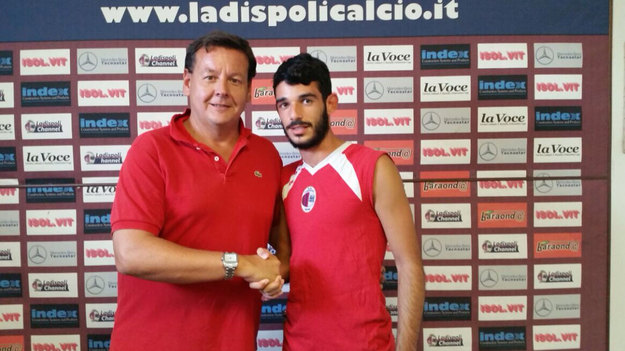 Soldano con il ds Nista