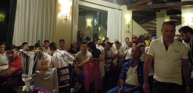 Una foto della serata