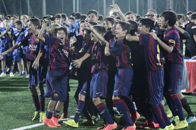 Il Barcellona premiato per la vittoria della sesta edizione del Memorial Laura Nardoni
