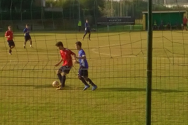Una fase del match