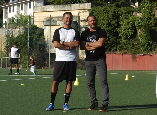 Il DT Andrea Borsa e Roberto Muzzi