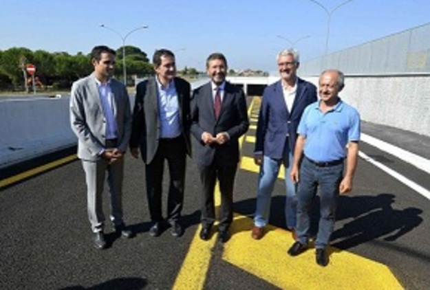 Un'immagine dell'inaugurazione