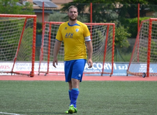 Andrea Albilli, capitano dell'Atletico Morena