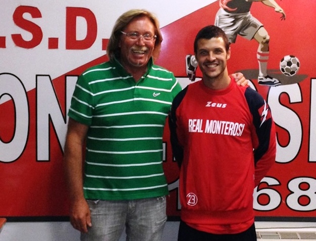 Il ds Giovanale con Daniele Greco