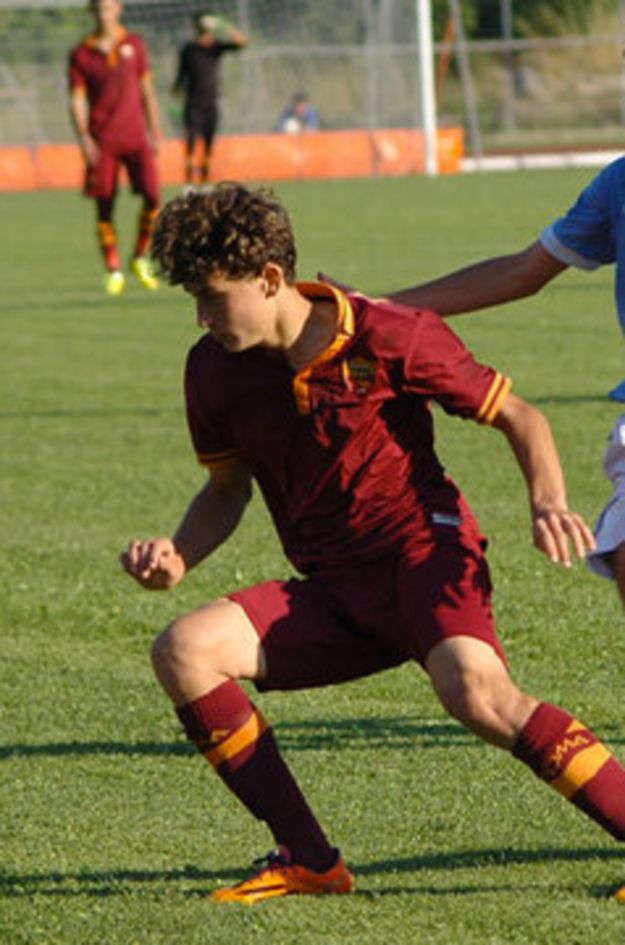Meadows, autore del gol giallorosso ©Gazzetta Regionale
